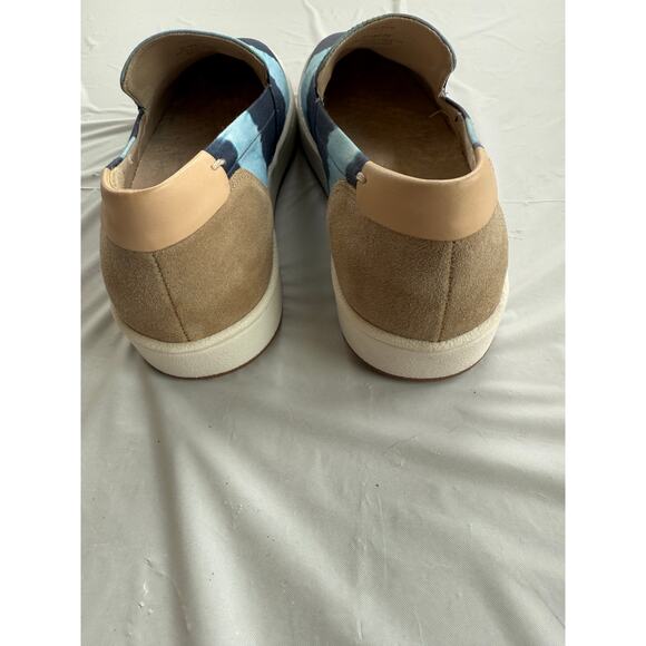 Lucky Brand Women's Blue Tie Dye Slip-On Sneakers - Size 8.5 - Picture 5 of 6